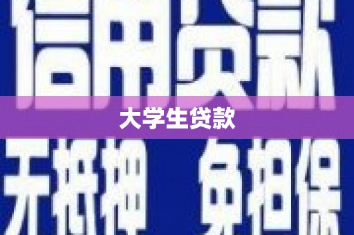 漳平大学生贷款