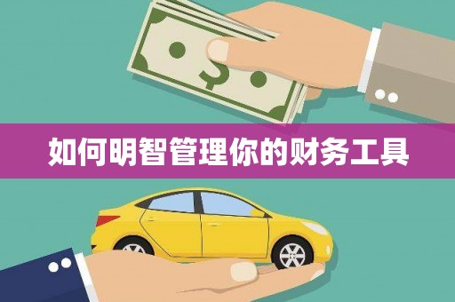 漳平如何明智管理你的财务工具