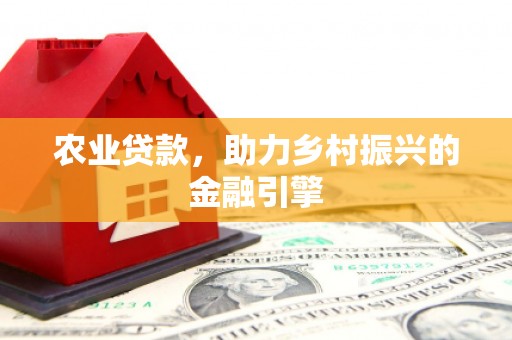 漳平农业贷款，助力乡村振兴的金融引擎