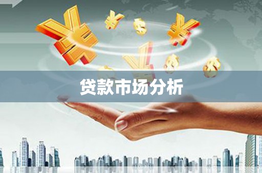 漳平贷款市场分析