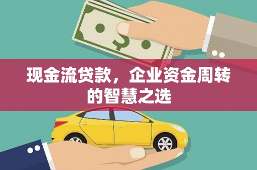 漳平现金流贷款，企业资金周转的智慧之选