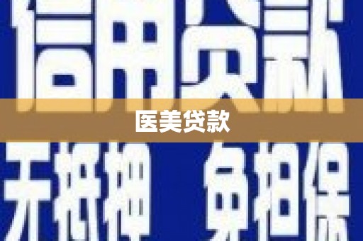漳平医美贷款