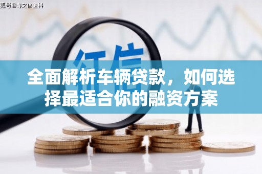 漳平全面解析车辆贷款，如何选择最适合你的融资方案