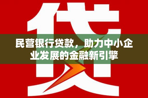 漳平民营银行贷款，助力中小企业发展的金融新引擎
