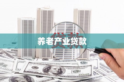 漳平养老产业贷款