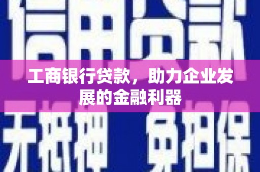 漳平工商银行贷款，助力企业发展的金融利器