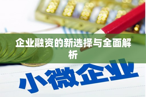 漳平企业融资的新选择与全面解析